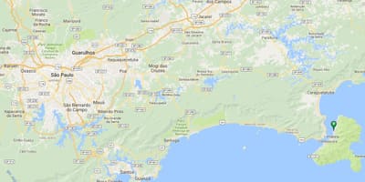 Mapa de la platja Pequeá