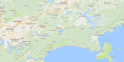 Mapa de la platja Tenório