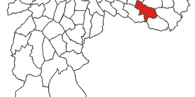 Mapa de São Mateus districte
