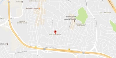 Mapa de São Domingos São Paulo