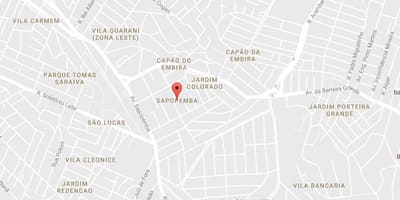 Mapa de Sapopemba São Paulo