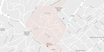 Mapa de Tucuruvi São Paulo
