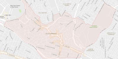Mapa de Vila Formosa São Paulo