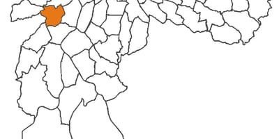 Mapa de Vila Sônia districte